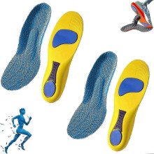 (45-46, 2pairs yellow) •Norelie orthopedische inlegzolen voor voetboogondersteuning en verlichting van hielspoor. Comfortabel voor