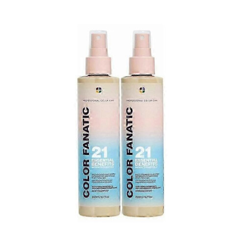 (2PCS) 1-5x Color Fanatic Πολυλειτουργικό σπρέι μαλλιών χωρίς ξέβγαλμ