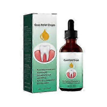 (2PCS) 1-3x Gum Regrowth Drops, Natural Gum Restore Liquid Mouthwash, Gum Therapy Gel Receding Gum Repair Treatment