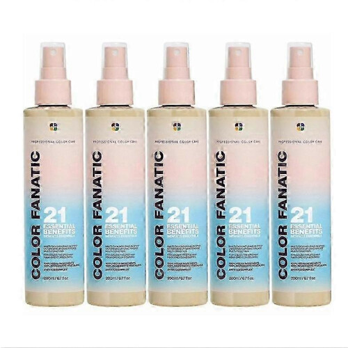 (5PCS) 1-5x Color Fanatic Πολυλειτουργικό σπρέι μαλλιών χωρίς ξέβγαλμ