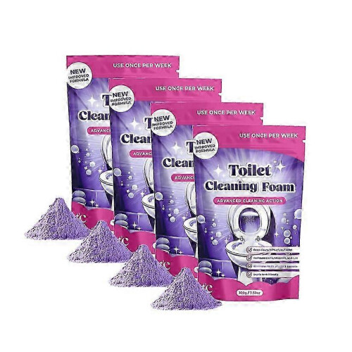 (4PCS) 1-5x Καθαριστικό Αφρού Τουαλέτας Fizzclean, Καθαριστικό Αφρού Fizzclean Άμεσης Δράσης