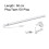 (7W-50cm, white) Φωτιστικό LED 50CM /40CM /30CM 12V με αισθητήρα χειρός για εσωτερι 1