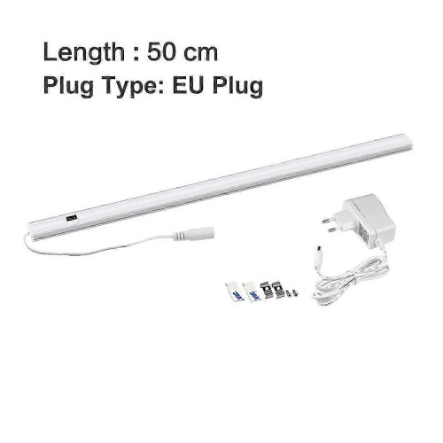 (7W-50cm, white) Φωτιστικό LED 50CM /40CM /30CM 12V με αισθητήρα χειρός για εσωτερι