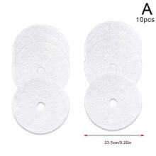 (A) Set di 10 filtri di ricambio compatibili per asciugatrice in cotone.