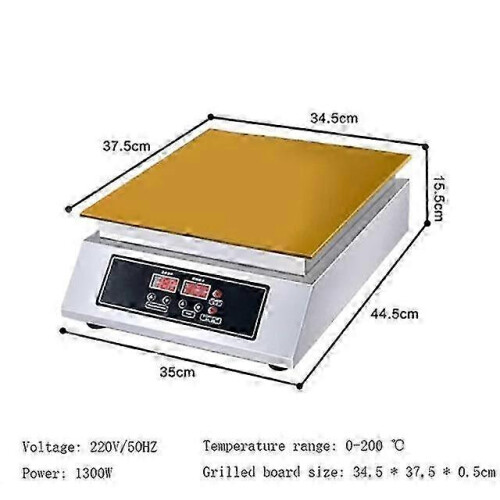 (Double headed) 110V 220v Εμπορική ψηφιακή οθόνη για αφράτα ιαπωνικά σουφλέ τηγανίτες Hine