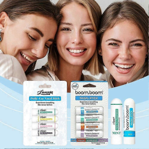 (B) Aromatherapie neussticks - 4 stuks per verpakking 2
