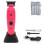 (Pink) DK-078-BLDC Επαγγελματική κουρευτική μηχανή, εξαιρετικά λεπτή, σ 1