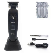 (Black) DK-078-BLDC Professionele tondeuse voor ultradun haar met "0 tandenafstand", 7200 toeren per minuut, hoge kwaliteit.