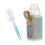 (Blue Brush) Θερμαντήρες μπιμπερό με σφουγγάρι, βούρτσα ποτηριού, πολυλ 4