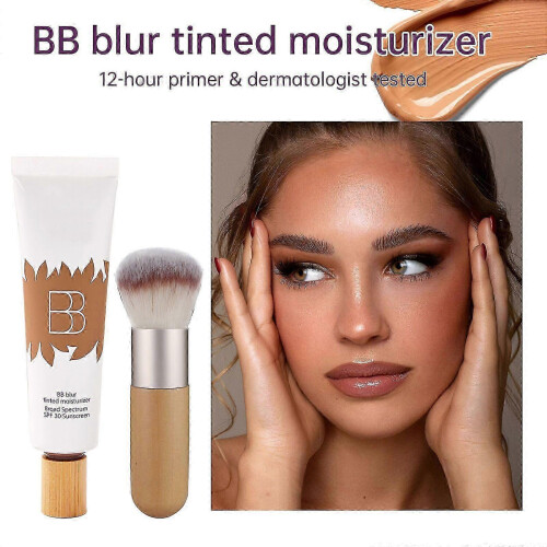 (2pcs) BB Blur Ενυδατική Κρέμα με Χρώμα SPF30, BB Cream Ενυδατική Κρέμα μ 2