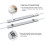 (7W-50cm, white) Φωτιστικό LED 50CM /40CM /30CM 12V με αισθητήρα χειρός για εσωτερι 4