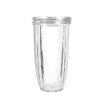 (32oz) NUEVO Vaso grande universal de repuesto de 900 W para Nutribullet, vaso para licuadora, vaso transparente