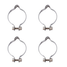 4pcs Universals Steel Bicycles Brake And Gear Cable Clip-31.8mm