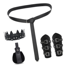 PU-Gürteltasche, Armband, Kostümzubehör für Cosplay, Party,-B