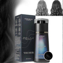 (Black) Polar Hair Dye Shampoo – Instant Natural Hair Color Shampoo for Gray Hair Coverage, Suitable for Women