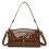 Mode PU lederen handtas dames schoudertas dames schouder-bruin 1