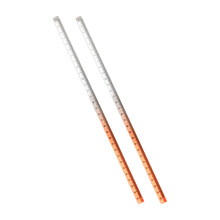 2 pièces règle claire acrylique incassable règle-dégradé cheng