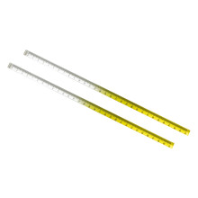 2-teiliges Acryl-Messlineal mit-Gradient fluoreszierend