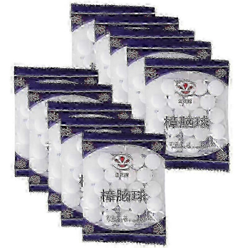 (10packs) Παλιομοδίτικη μπάλα σκόρου μπάλα εντόμων τουαλέτα αποσμητι