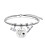 Adjustable 316L Steel Adjustable Snake Bracelet With-17 Silver 1