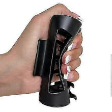 (black) Cloud Clip, vierkante, matte haarclip met zachte klauw voor vrouwen, flexibele clip voor dik haar, lichtgewicht
