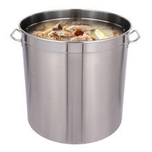(98L/25.89gal) Olla comercial para sopa de 50L/70L/98L con tapa, de acero inoxidable, gran capacidad.