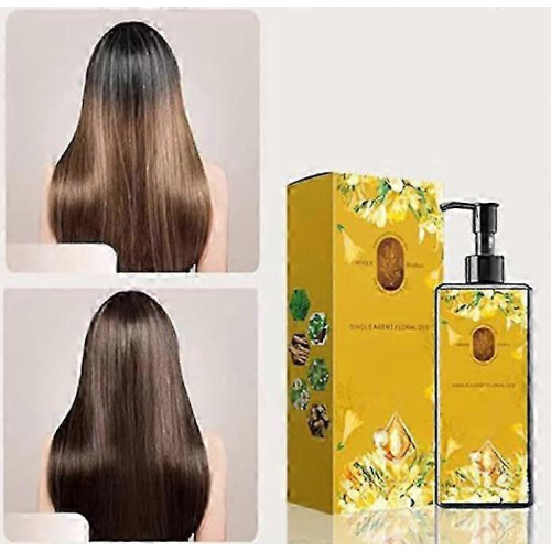 (Brown) Tintura per capelli nutriente a base vegetale, tinta per capelli nutriente a base vegetale, a lunga 1