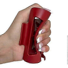 (red) Cloud Clip, vierkante, matte haarclip met zachte klauw voor vrouwen, flexibele clip voor dik haar, lichtgewicht