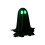 Halloween Ghostly Decoration with Glowing Eyes For-Without hat 1