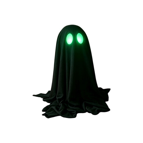 Halloween Ghostly Decoration with Glowing Eyes For-Without hat