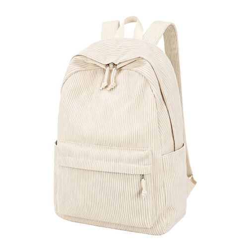 Sacs à dos scolaires sacs à dos pour ordinateur portable-Beige