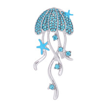 Graceful Underwater Theme Fashion Pin with Eye Catching-Blue