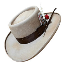 Light weight Wool Felted Hat Dramatic Performances Hat-BE