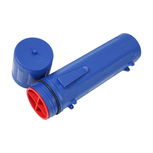 Reinforced Plastic Welding Supply Container With-dark blue