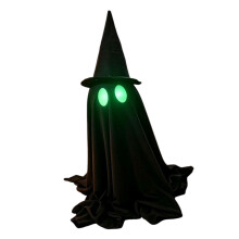 Light Up Ghostly Halloween Decoration with Glowing-With hat
