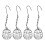 Simple Installation Hanging Bird Feeder Birdcage Shaped-4P 1