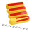 Electric Scooters Front Fork Leg Reflector Cover-New Yellow 1