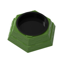 Terrarium Bowls Reptiles Food Bowl Worm Dish Small Hexagonal-S