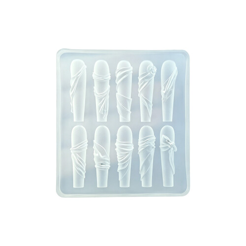 Moule en résine transparente pour ongles de qualité