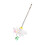 Interactive Parrots Toy Chewable Rattle Ball with-transparent 1