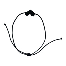 Boheemse stijlen hart touw armband veelzijdige sieraden-Zwart