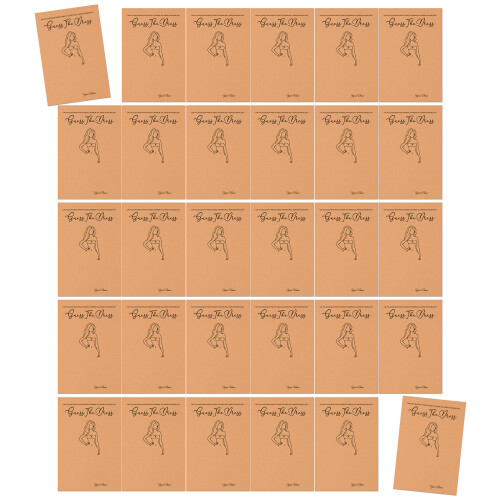 Pak van 30 bruiloftsspelkaarten, set met pen voor leuke-B