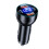 Chargeur de voiture à écran numérique, Double port USB-2USB 2PD 1