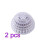 2Boules De Mousse Aquarium Transparentes, Décor Purification 1