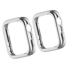 2-delige horlogecover PC-behuizing voor horloge Fit 5-Zilver