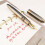 Interchangeable Flexible Metal Tip Fountain-Gold plated EF tip 5