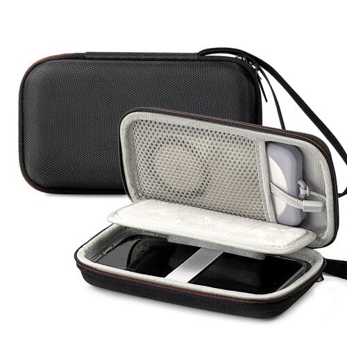 Mini-Gadget-Tasche mit kratzfestem Futter und großen 1