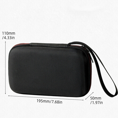 Mini-Gadget-Tasche mit kratzfestem Futter und großen 2
