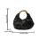 Clutches Purses Elegant Evening Bag Pleated Leather-Silver 4