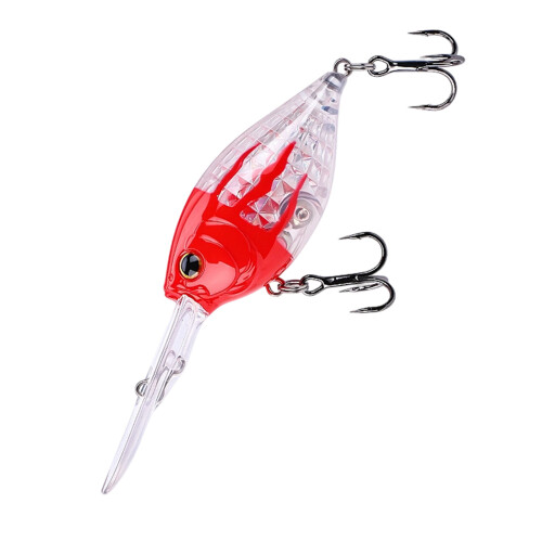 Topwater Floating Lures Minnow CrankBaits Angelköder-2